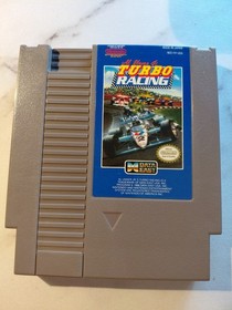 Al Unser Jr. Turbo Racing (Nintendo NES, 1990) Game Cartridge Only - Tested