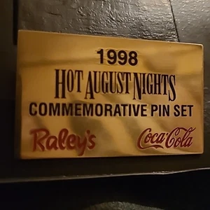 Placa vintage 1998.Hot August Nights solo para el juego de prendedores - Imagen 1 de 2