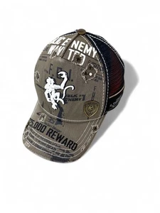 Red Monkey Los Angeles Hat "Public Enemy Wanted FBI $25,000 Reward" Limited - Picture 1 of 14