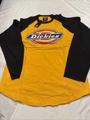 Top raglán manga larga dorado talla mediana Supreme x Dickies FW24 para hombre totalmente nuevo Foto 1 de 4