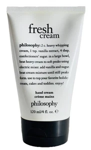 Philosophy Fresh Cream Hand Cream 4 oz New & Sealed! - Picture 1 of 3