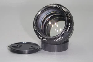 Lente de montaje Minolta MC Rokkor-PG 58 mm F/1,2 MD - Excelente - Imagen 1 de 6