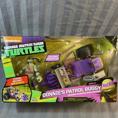 Buggy y figura Teenage Mutant Ninja Turtles Donnie's Patrol NUEVO TMNT Foto 1 de 4