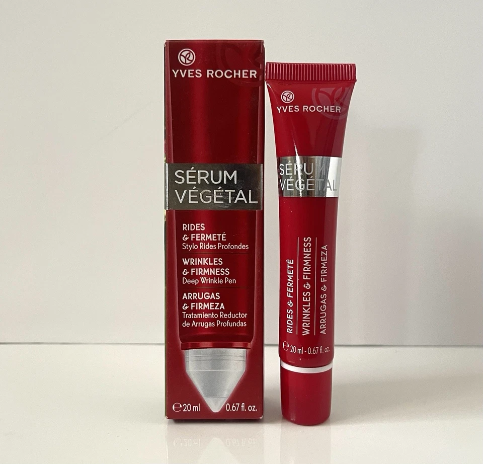 Yves Rocher сыворотка растительные морщины и упругость глубокие морщины ручка - 0,67 унц - Изображение 1 из 1