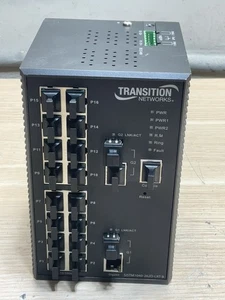 TRANSITION NETWORKS SISTM1040-262D-LRT-B/PREOWNED /JUA2660 - Picture 1 of 6