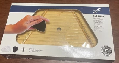First Act Lap Harp Musical Instrument Instructions and Tuning Fork Included! - Image 1 of 4