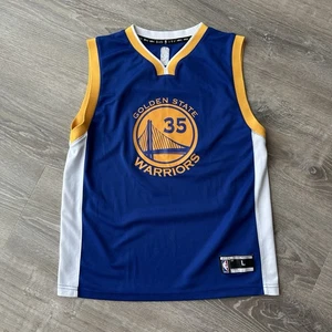 Maglia Kevin Durant ragazzo grande blu Golden State Warriors NBA bambini - Foto 1 di 2