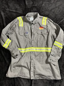 Lapco Fire Resistant Work Coat Size Mens 3XL Tall FLAME RESISTANT - Picture 1 of 13