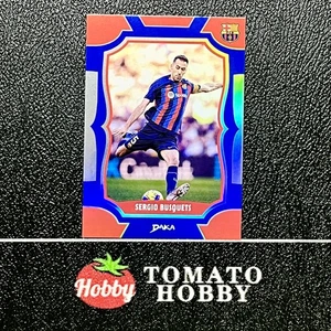 DAKA TOP AUDIENCE 2024-25 SERGIO BUSQUETS /149 SILVER REFRACTOR BARCELONA - Picture 1 of 2