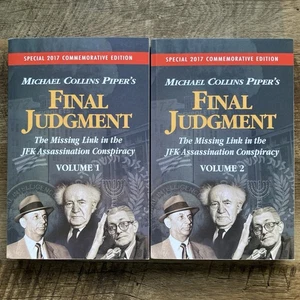 Final Judgment Missing Link in the JFK Assassination Vol 1 & 2 von Michael Piper - Bild 1 von 14