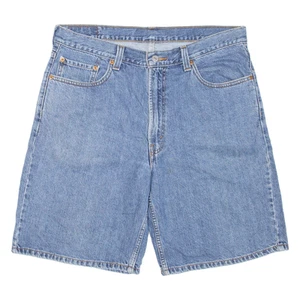 LEVI'S 550 Womens Denim Shorts Blue Classic XL W36 - Picture 1 of 6