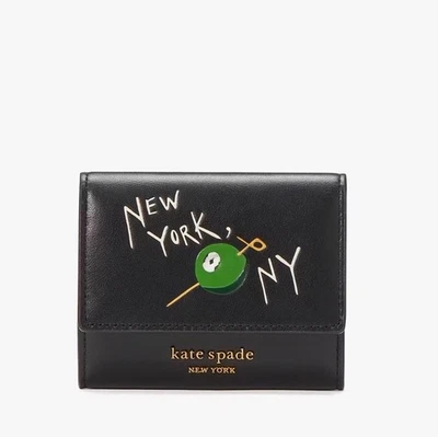 Estuche para tarjetas Kate Spade New York Perfect Match con solapa Foto 1 de 4