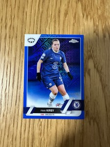 Topps Women's UWCL 22/23 FRAN KIRBY Blue Mojo /250