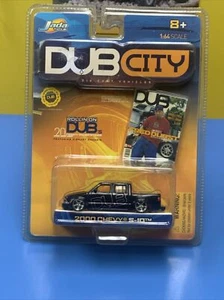 JADA DUB CITY 2000 CHEVY S-10 BLACK "NEW" - Picture 1 of 6