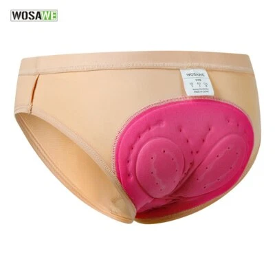 Ropa interior de ciclismo para mujer Pantalones cortos triangulares acolchados MTB Bicicleta de montaña Calzoncillos Foto 1 de 4
