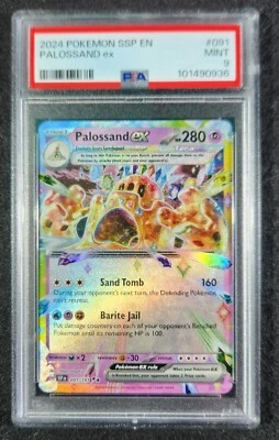 Palossand ex 091/191 Sv08: Surging Sparks Holo PSA 9 - Image 1 of 2