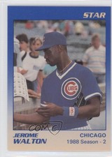 1989 Star Jerome Walton Jerome Walton 1988 Season 2 #6 Rookie RC