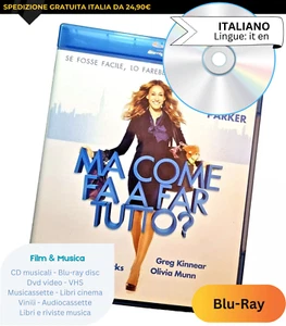 Ma Come Fa a Fare Tutto? Film Blu-Ray 2011 Sarah Jessica Parker Pierce Brosnan - Foto 1 di 8