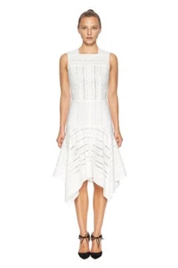 Lover the Label Olympia Hanky Dress - Lace White - Size 8 - Picture 1 of 11