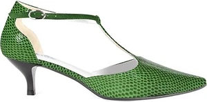 Ann Creek Women's Kitten Heel T-Strap Sandals Polka-dot Assorted Colors Female - Picture 1 of 62