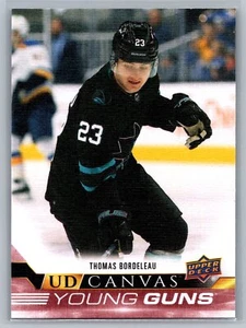 2022 Upper Deck #C97 Thomas Bordeleau UD Canvas - Picture 1 of 2