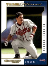 2003 Donruss Team Heroes 47 Marcus Giles Braves  Baseball Card