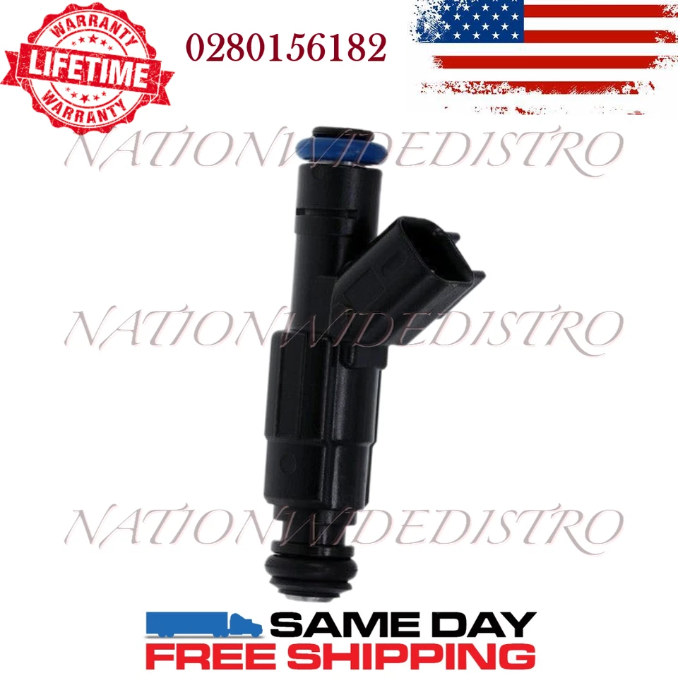 1x Inyector de combustible Bosch OEM para 05-09 Chevrolet Equinox Pontiac Torrent 3,4 L V6 Foto 1 de 4