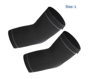 Protle Elbow Brace Compression Support Sleeve (Pair)–Pain Relief & Inflammation  - Picture 1 of 11