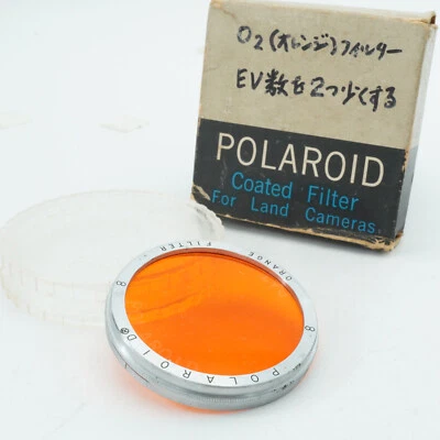 [N.Mint in box] Polaroid #463 O2 Orange Filter for Land cameras from Japan #B163 - Image 1 of 4