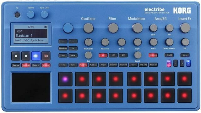 Korg Electribe Music Production Station with V2.0 Software - Blue