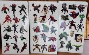Marvel Comics Spiderman Temporary 180 Tatoos 12 sheets 90 designs (2 each) - Picture 1 of 2