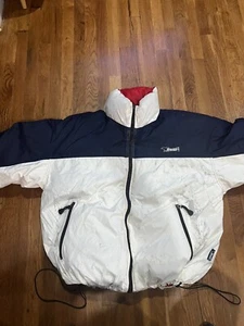 VINTAGE BEAR USA RN 90680 EXTREME WEATHER REVERSIBLE DOWN JACKET MEN'S SIZE XXL - Picture 1 of 24