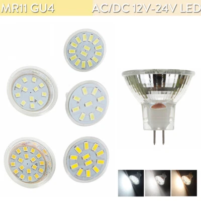 Mr11 Led Spotlight Bulb Daylight White 120/beam Lampada Smd2835 Gu4 Bi-pin Base - Image 1 of 4