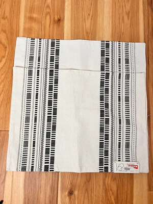 Project 62 - Placemats 14in x 19in Black Ivory Boho Set of 3 NWT - Image 1 of 4