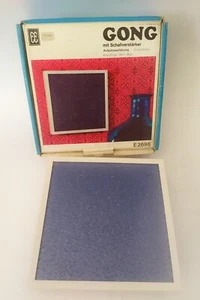 ♥ Eichhoff GONG CAMPANELLO VINTAGE ANNI 80 CON AMPLIFICATORE AUDIO E2698 BLU - Bild 1 von 5