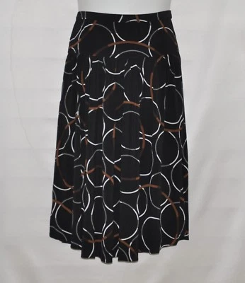 Marc Bouwer Allover Print Pull On Skirt Size XS Black - Image 1 of 2