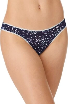 Tanga On Gossamer Mujer Punto Disperso Azul Malla Cadera Tanga L8467 Talla S/M Foto 1 de 4