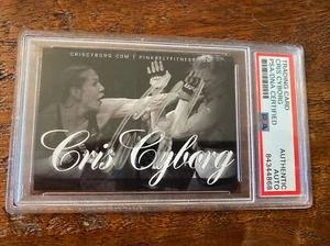 Cris Cyborg Signed Card Psa Dna Coa Slabbed Autographed UFC MMA Encapsulated - Picture 1 of 5