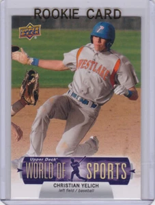 CHRISTIAN YELICH ROOKIE CARD 2011 Upper DeckK RARE BASEBALL RC Milwaukee Brewers! - Bild 1 von 2