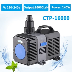 16000L/H Multi-function Fish Tank Submersible Pump High lift Koi Pond AU PLUG - Picture 1 of 10