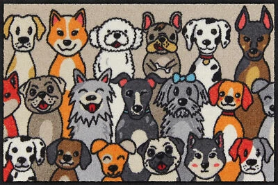 Salonloewe Fußmatte 50x75 cm Dog People Sauberlaufmatte - Bild 1 von 4
