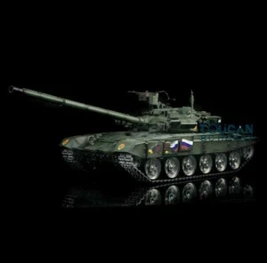 7.0 Henglong 1/16 Russland T90 RC RTR Tank 3938 Metall Räder Spuren Idler 360° - Bild 1 von 6