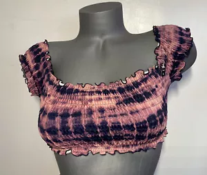 Nueva camiseta de baño Victoria Secret ROSA tinte de corbata S/P - Imagen 1 de 8