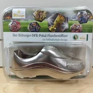 Bitburger Flaschenöffner Fussballschuh-Design DFB Pokal Sammler Selten Rare Neu - Bild 1 von 3