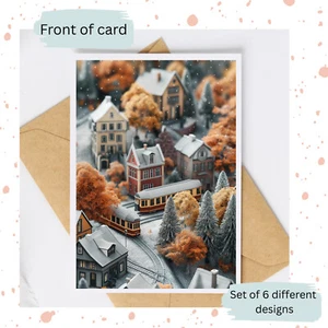 Set of 6 new greeting cards. Blank inside. For birthday, thankyou, getwell etc - Imagen 1 de 10