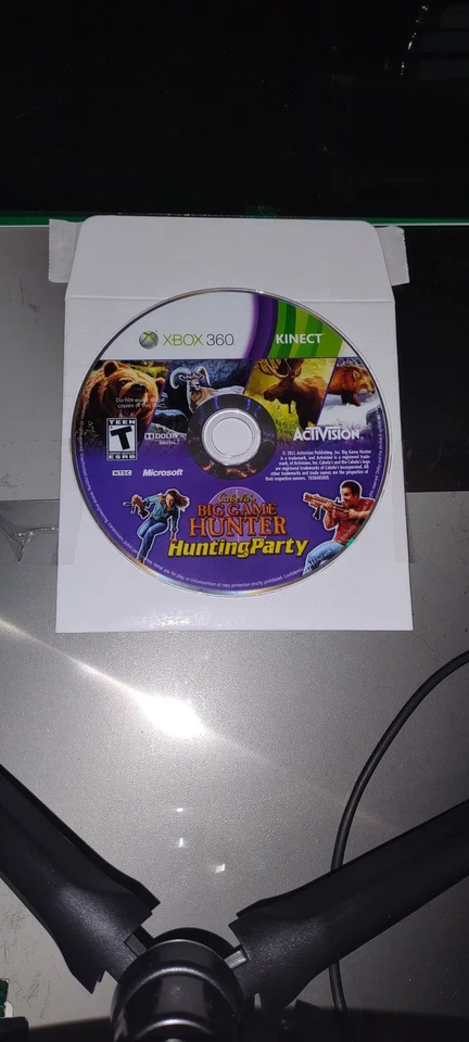 Activision Xbox 360 Kinect Cabelas Big Game Hunter Hunting Party Loose Disc - Image 1 of 1