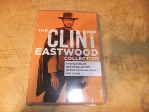 2015 Clint Eastwood 4 WESTERN MOVIE Collection DVD FISTFUL DOLLARS UGLY N MINT - Imagen 1 de 8