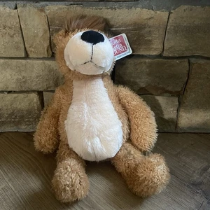 Gund Goober's Family Gus The Teddy ~14" Bolsa de frijoles de peluche Etiquetas de felpa Bronceado Nuevo con etiquetas - Imagen 1 de 6