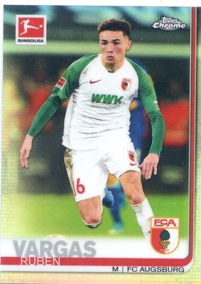 2019-20 Topps Chrome Bundesliga Refractor #82 Ruben Vargas - FC Augsburg - Image 1 of 2