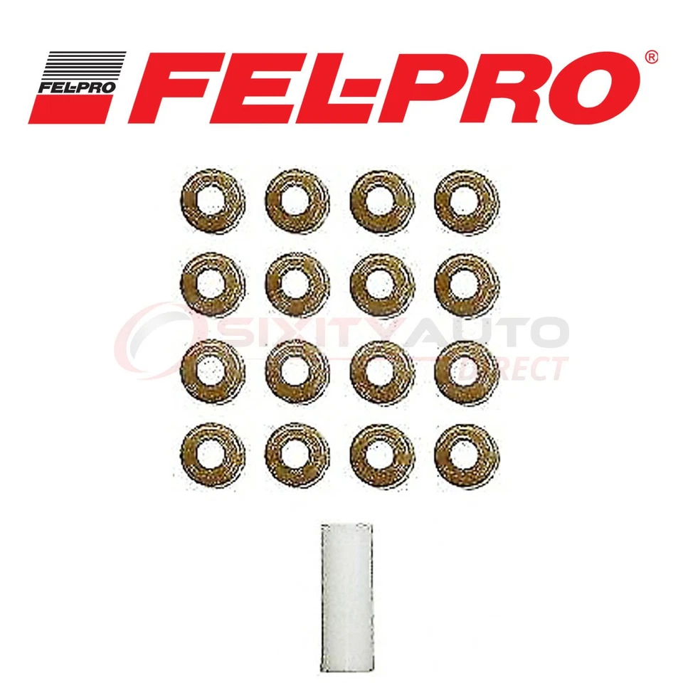 Fel Pro Valve Stem Oil Seal Set for 1973-1974 AMC Gremlin 5.0L V8 - Engine sn Foto 1 de 4